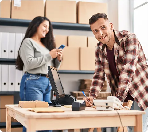 Personas de negocios